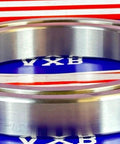VG055CP0 Thin Section Bearing 5-1/2" x 7-1/2" x 1 inch side view showing chrome steel construction.