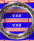 VG060CP0 Thin Section Slim Ball Bearing 6" x 8" x 1" inch with chrome steel and brass cage, front view