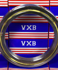 VG060CP0 Thin Section Slim Ball Bearing 6" x 8" x 1" inch with Brass cage and Chrome Steel material, front view.