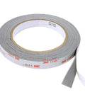 Roll of VHB Very High Bond Double Sided Acrylic Foam Tape 45 Mil 0.5 Inch By 5 Yards Dark Gray Heavy Duty Adhesive
