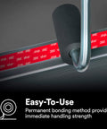 Heavy-Duty 2-Inch Circle Double-Sided Adhesive Tape Five-Pack Gray VHB Acrylic Foam Tape For Serious Permanent Bonds