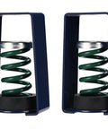 Hanger Mount Vibration Isolator Spring Type for Heavy Duty Vibration Dampening with 300 To 400 Pound Capacity Green Isolator