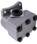 Front view of VIIKEND Hydraulic Gear Pump 67810-75100 6781075100 compatible with Kubota Tractor B8200E B8200D GPO79 GPO120L GPO79L.