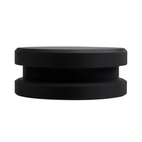 High Mass Vinyl Record Stabilizer 760 Gram Steel Weight with anti resonance rubberized coating, protective velvet pad.