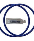 Chlorine Resistant Viton O Ring 2 Pack With Silicone Lubricant For Pentair Rainbow Chlorinator 300 And 320 Lid Replacement Seal Keeps Your Pool System Leak Free And Sealed Up, shown with silicone grease packet.