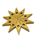 20 Pack VNMG331 MA And VNMG160404 MA Carbide Inserts for Machining Steel and Stainless Steel Parts displayed in a star shape