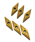 20 Pack VNMG331 MA And VNMG160404 MA Carbide Inserts For Machining Steel And Stainless Steel Parts On MTJNR L Turning Holder 33 Degree Turning Tools