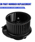 HVAC Blower Motor With Fan For VW Jetta Tiguan Passat GTI Golf Eos Rabbit CC 2005 2014 Replacement Replaces 700182