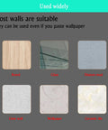 Surface options for installing Heavy Duty Rubber Wall And Door Stopper Set Six Pack Self Adhesive Bumpers Quiet Silencers