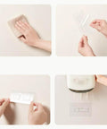 Steps to install Wall Mounted Cutlery Holder - Kitchen Utensil Storage Box with Lid - Chopstick Container - Dustproof Organizer - Drain Racks