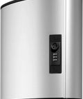Wall Mounted Key Cabinet With Combination Lock That Holds 36 Key Tags In A Heavy Duty Brushed Aluminum Box, front view
