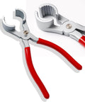 THP-1 Washer Hose Pliers Zinc Alloy Hose Clamp Tool For Washing Machine Inlet And Outlet Hoses With Red Handle