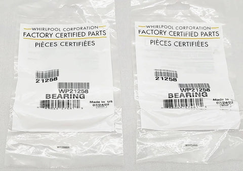 Washer Lid Hinge Bearing Set of Two Genuine OEM New in Original Factory Packaging AM 3 6 1L EA251222 in sealed packages