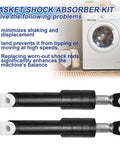 Washer Shock Absorber Kit With Four Shocks And Four Pins For GE General Electric And Kenmore Washers Easy Drop In Install