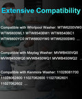 Washer Bearing Tool Kit and Tub Seal Replacement compatibility list for Whirlpool, Maytag, Kenmore washers, extensive model support