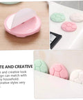 Five Pack Washing Machine Door Bumpers With Strong Adhesive Protective Pads For Washer Leveling And Wall Protection, Cushions That Stick Like Crazy And Help Prevent Wall Dings, Works With Most Front Load And Top Load Machines, Random Color
