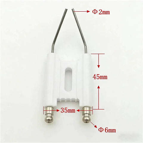 Waste Oil Burner System Kit With 3.5mm Nozzle Siphon Full Cone Oil Nozzle 15KV Ignition Transformer Air Swirler dimensions