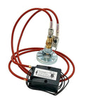 Waste Oil Burner System Kit with 3.5mm Nozzle Siphon Full Cone Oil Nozzle 15KV Ignition Transformer and Air Swirler.