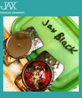 Water Based Antique Metal Darkener For Quick Heat Free Finishes Creates Rich Authentic Patinas On Steel Brass Copper Aluminum And Other Metals Without Heat Or Electricity Pint Available In A Convenient Bottle For Easy Application shown with metal samples.