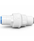 Water Pressure Regulator For RO Filtration Systems And Ice Makers With One Quarter Inch And Three Eighths Inch Quick Connect Fittings
