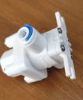 RO system pressure relief regulator with quick connect