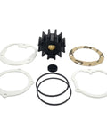21951346 Flexible Water Pump Impeller kit Replaces Voolvo for Penta fits JABSCO 3862281 shown with gaskets and seals