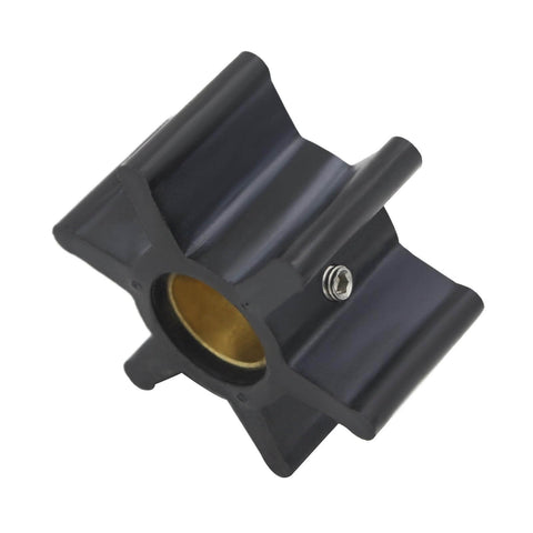 Water pump impeller kit replacement compatible with Joh Jab, Volvo, Fischer Panda, Onan and Universal engines, featuring a 6 blade neoprene impeller