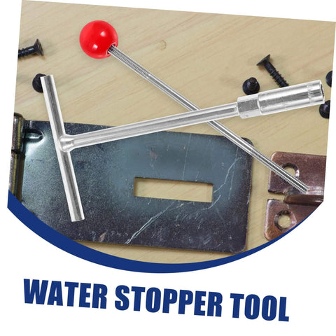 Water Stopper Tool Kit For Plumbing Emergency Leak Repair With Wrench And Pins Built Tough From Stainless Steel Copper And Rubber