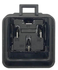 Close-up of a 4 Pin 80 60 Amp 12V DC Waterproof Relay Kit SPST Automotive Relays Pack Of 5 for car, truck, boat wiring