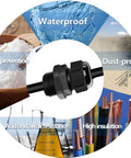 IP68 Waterproof Cable Gland Kit 100Pcs Nylon Glands Assortment weatherproof and dust-proof features