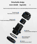 Exploded view of a 24 Piece Waterproof Cable Gland Kit With Adjustable NPT Glands For Cord Grip And Strain Relief All In One Set