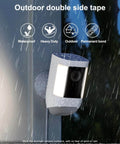 Outdoor security camera mounted using Heavy Duty Double Sided Mounting Tape Waterproof Foam Tape Heat Resistant Adhesive