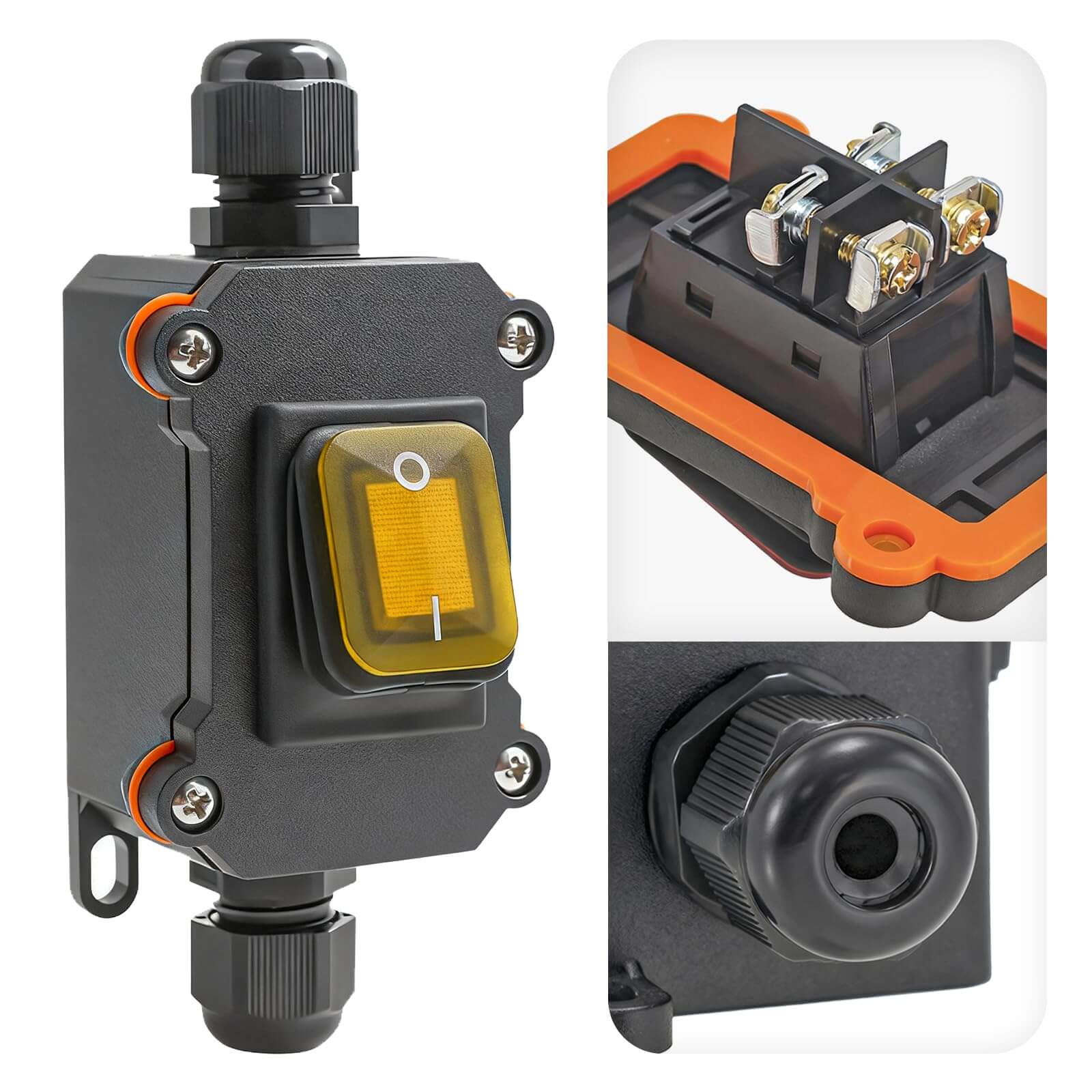 Rs Inline Switch Built To Last Waterproof Inline Rocker Switch Box For Aut...