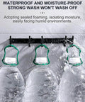 Heavy Duty Double Sided Foam Tape For Walls And Decor Waterproof Mounting Adhesive shown holding three water bottles under running water