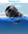 All In One 25 Pack Waterproof Nylon Cable Glands Kit Fits PG7 PG9 PG11 PG13.5 And PG16 Wire Seals floating on water