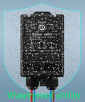 Remote Control Relay Switch 12V-72V DC Wireless Receiver IP65 Waterproof 40A Heavy-Duty Relay For Outdoor Lights And Motors