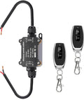 Heavy Duty Remote Control Switch For Lights Pumps And Fans 12 24 48V Waterproof Wireless 433MHz Transmitter Receiver Kit 20 Amp RF Module