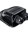 Waterproof Solar Cable Entry Gland With Dual Glands And ABS Plastic Junction Box Cover Curved Housing For 2 To 6 Mm2 Cables Outdoor Durability
