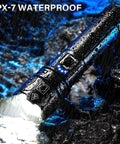 Rechargeable LED Flashlight 99000 Lumens Ultra Bright Zoomable Head USB C Fast Charge 5000mAh Two Pack IPX7 Waterproof
