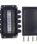 Watertight Junction Box IP67 Electrical Enclosure Built Like A Tank With 12-Position Terminal Block And 15 Amp Barrier Terminals
