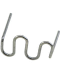 1000 Pcs Hot Melt Welding Nails For Car Bumper Repair And Plastic Welds 0.8mm And 0.6mm Wave Shape Tungsten Steel Nails