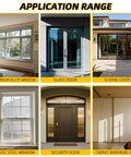 40FT Weather Stripping Door Seal Window Seal for aluminum, glass, sliding, plastic steel, security, and cabinet doors.