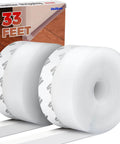 Weather Stripping Door Seal Strip 33 Feet roll with packaging, showing strong adhesive sealing tape for doors and windows