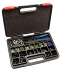 Crimp Right Weather Tight Connector Crimping Kit Ferrule Crimper Plier Wire Stripper And Connectors Terminal Crimp Tool Kit for Wiring Projects in case