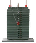 Universal Weight Stack Pin For Commercial Gyms And Home Gyms Heavy Duty Aluminum Alloy Pin With Three Eighths Inch Diameter And Five And A Half Inch Insert Anti Rust Coating Anti Theft Locking Cable Health Club Grade Steel Red Built To Last installed in weight stack