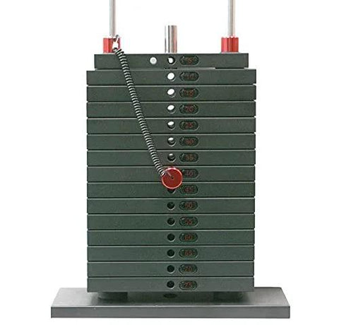 Universal Weight Stack Pin For Commercial Gyms And Home Gyms Heavy Duty Aluminum Alloy Pin With Three Eighths Inch Diameter And Five And A Half Inch Insert Anti Rust Coating Anti Theft Locking Cable Health Club Grade Steel Red Built To Last installed in weight stack