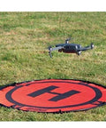 Weighted 3 Foot UAV Drone Landing Pad Fits Matrice 4E Mini 4 Pro Mini 3 Pro Mavic Spark Durable No Stakes Required on grass