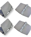 4 Pieces Heavy Duty Weldable Hinges, Steel Butt Hinge Design for Heavy Gates and Doors Corrosion Rust Resistant 2.4 x 2.9 inch
