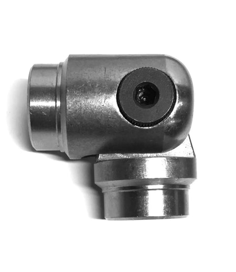 Weldable Tube Hinge For 1-1/4 Inch OD Tubing 0.095-0.120 Wall With 0.990-1.04 Inch ID Hinge Joint Kit, side view.