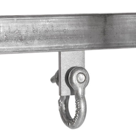 2 Wheel Trolley Assembly Stable Welded Roller Design for 1-5/8 Inch Wide and Taller Strut Channels Heavy Duty Steel Build
